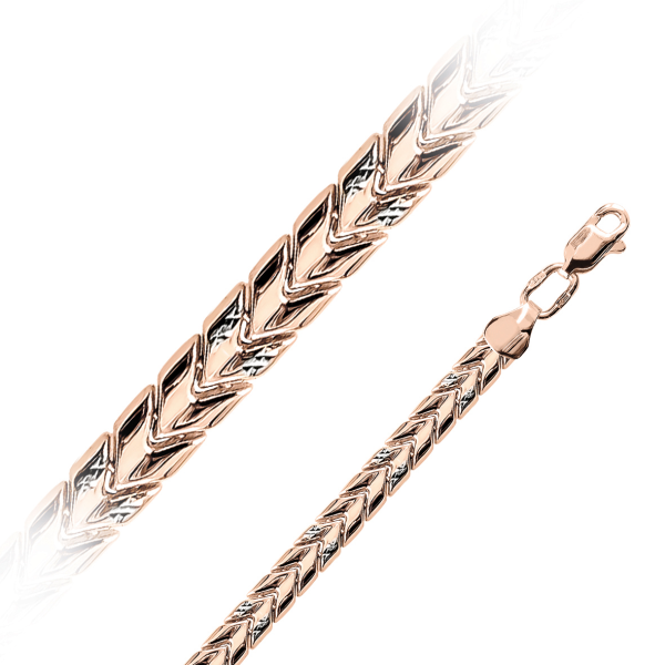 Браслет из красного золота